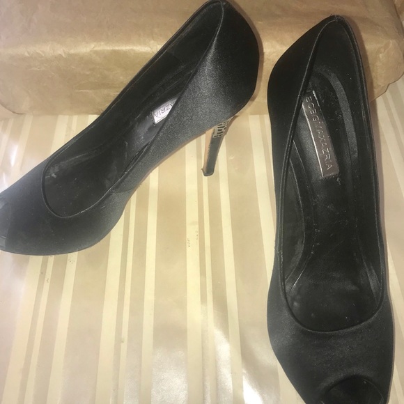 BCBGMaxAzria Satin Evening Shoe - Picture 5 of 6